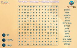 תפזורת שמשון הגיבור פרק יד' ספר שופטים!